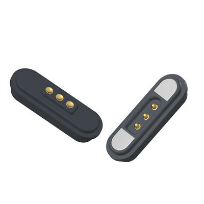 80g spring force  3pin male and female magnetic charging connector with 2.8mm pitch