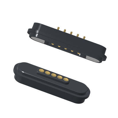 2.2MM Pitch 5Pin Male Female Pogo Pin Electrical Magnetic Connectors 3A Current